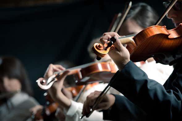 Concerto di musica classica a Saint-Germain-des-Prés, Parigi