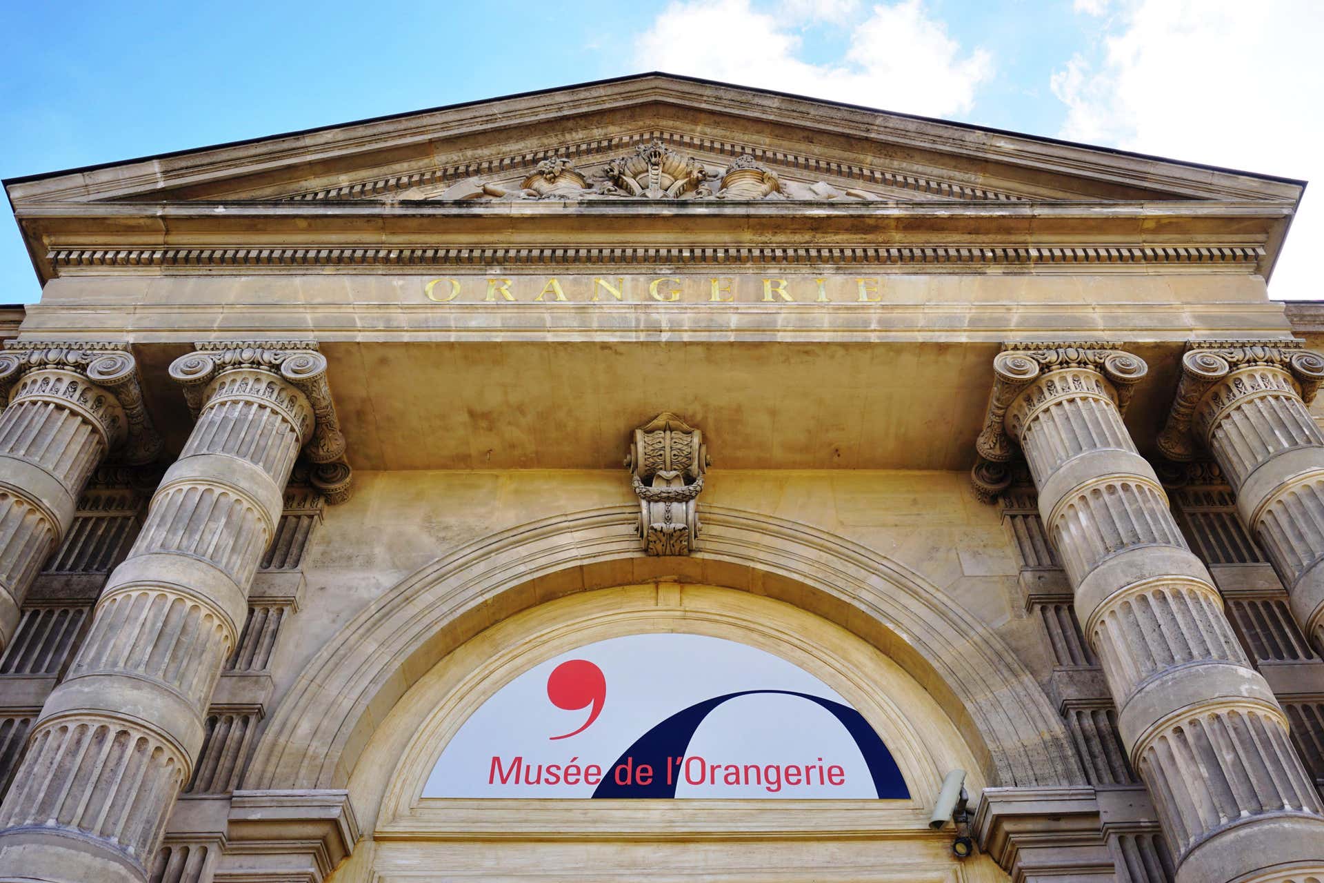 Entrada al Museo de la Orangerie