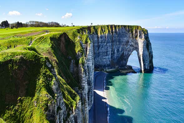 Excursión a Honfleur y los acantilados de Étretat