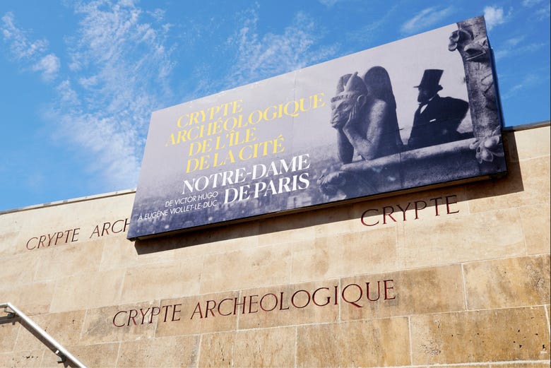 Cripta Arqueológica de Paris © Pierre Antoine