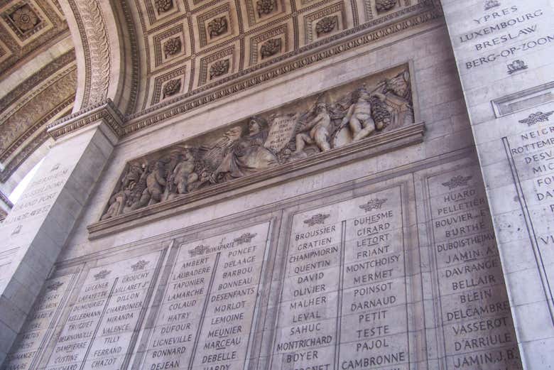 L'architecture de l'Arc de Triomphe