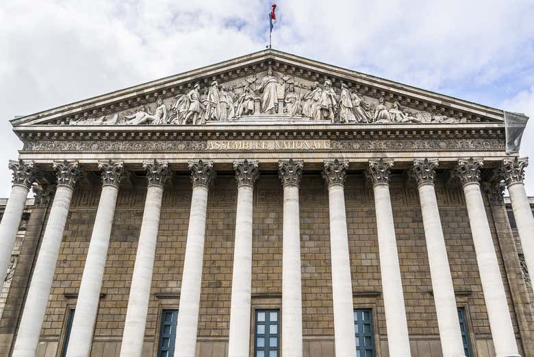 Facciata dell'Assemblea Nazionale