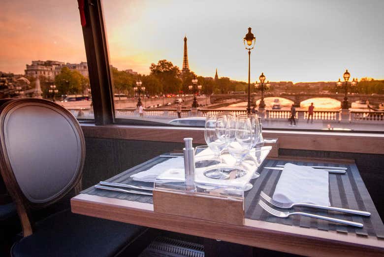 Watch the sunset over Paris