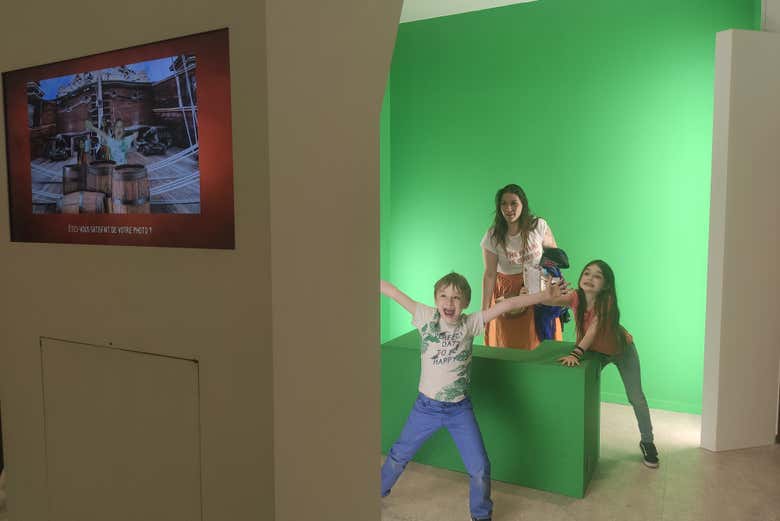 Exposição interativa no Choco Story