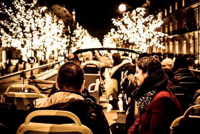 À bord du bus de Noël