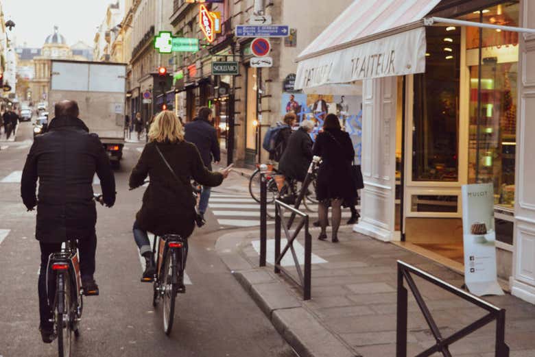 Tour de París en bici