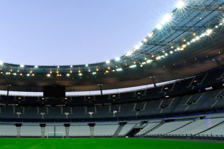 L'intérieur du stade de France 