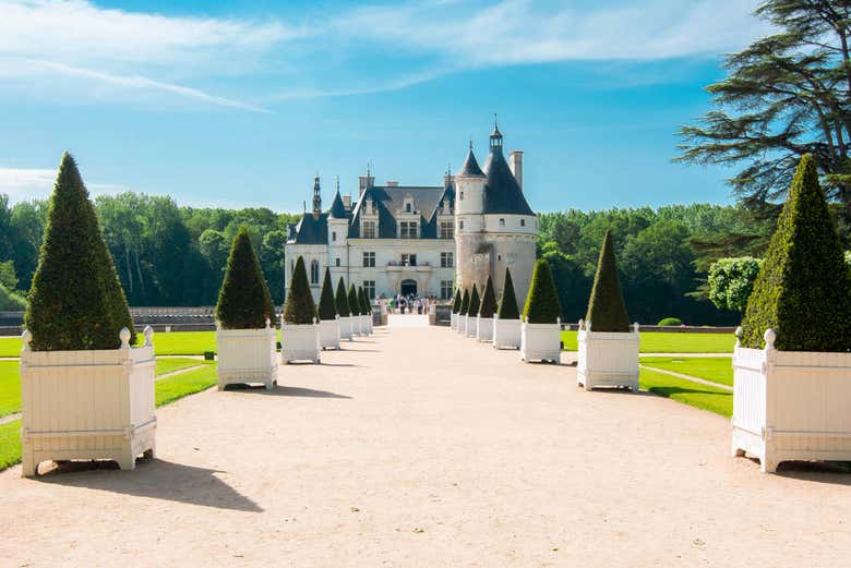 Vista del Castillo de Chenonceau