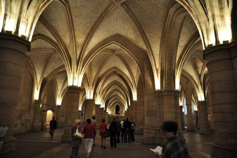 All'interno della Conciergerie di Parigi