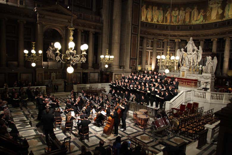 Concerto na igreja da Madeleine