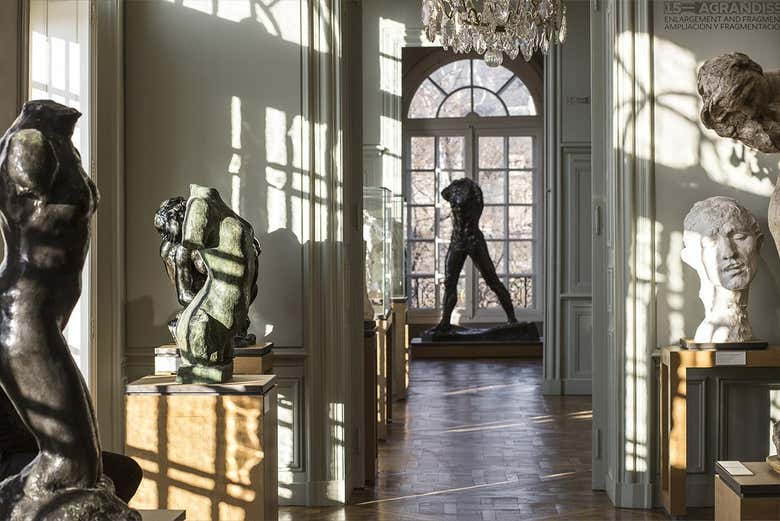 Una de las salas del Museo Rodin