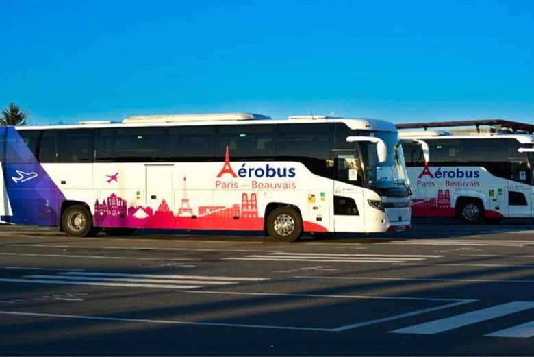 L'Aérobus vous emmènerra à Paris depuis l'aéroport de Beauvais