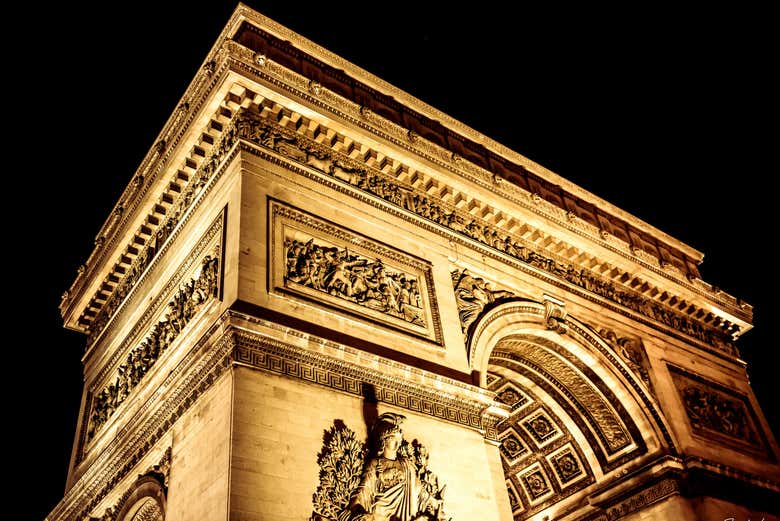 Détail de l'Arc de Triomphe