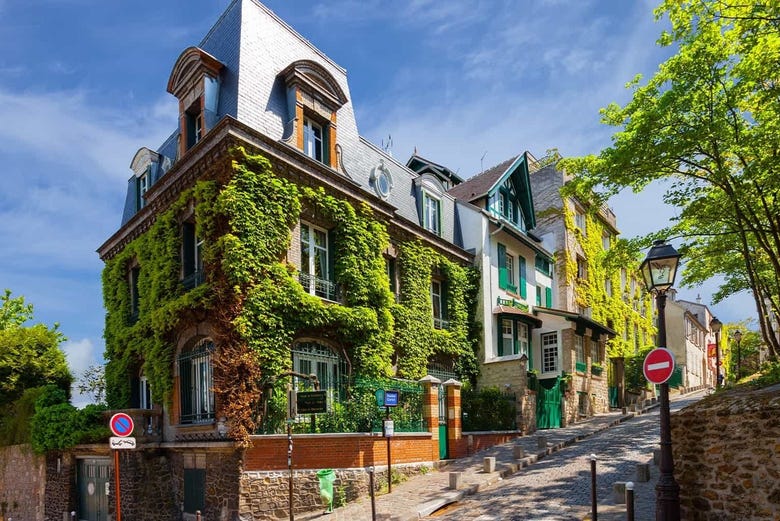 Montmartre, Paris' bohemian quarter