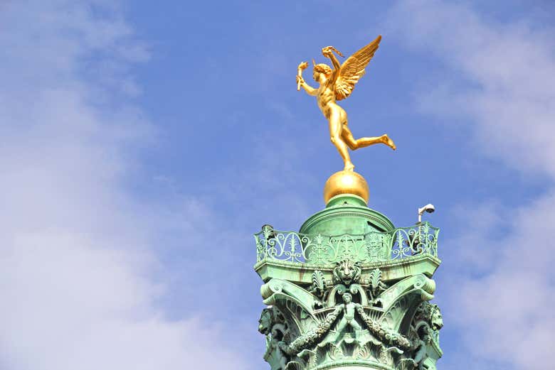 Il Génie de la Liberté di Dumont