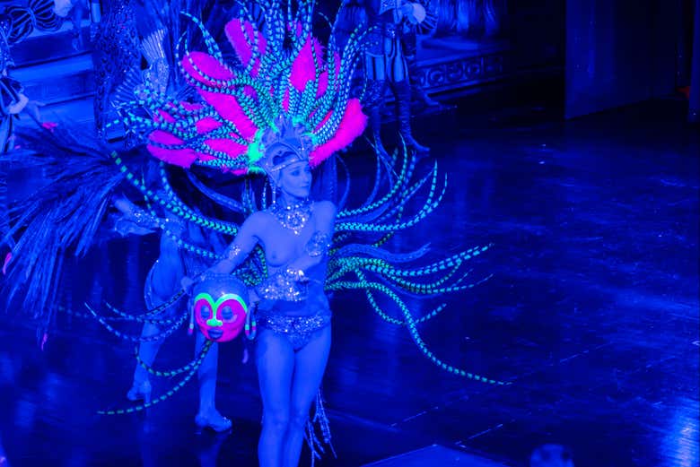 Una de las artistas que intervienen en el show