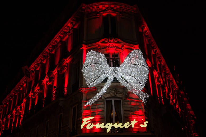 Illuminazione natalizia a Parigi