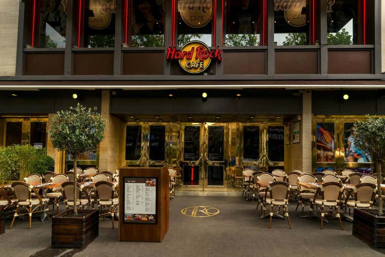 Entrata dell'Hard Rock Cafe Paris