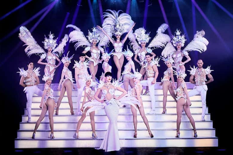 Espectáculo en el Cabaret Paradis Latin