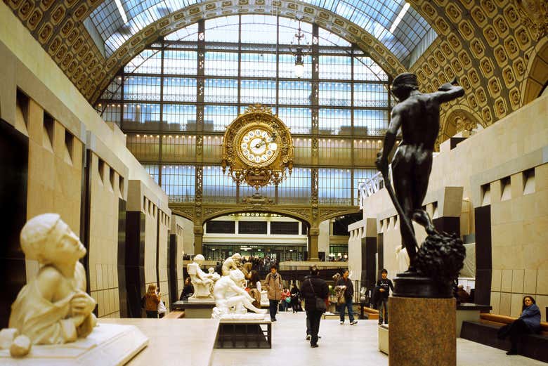 Sala central del Museo de Orsay