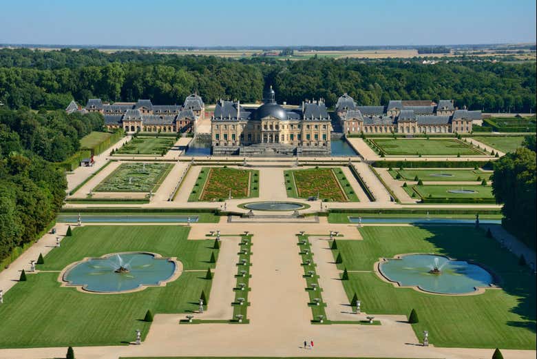 Panorámica del Palacio de Vaux-le-Vicomte