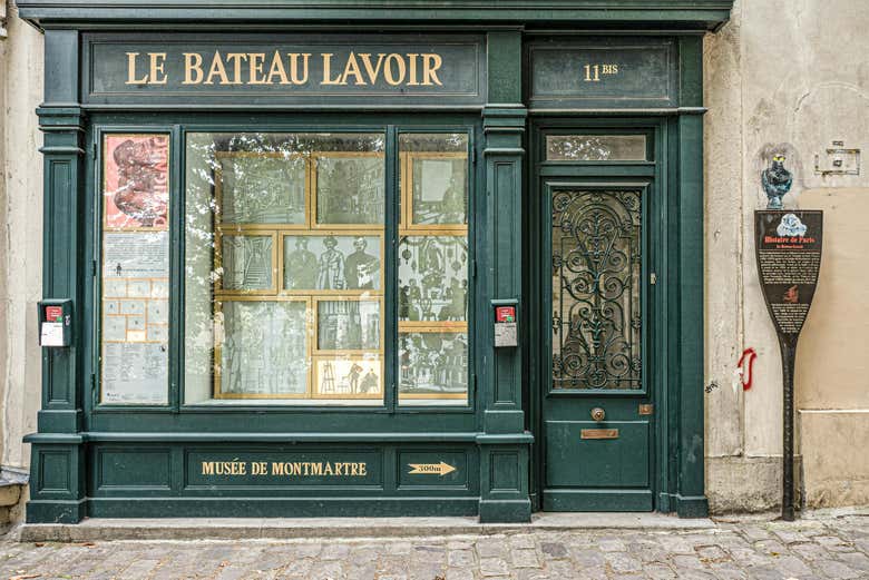Le Bateau Lavoir, el taller donde trabajó Picasso