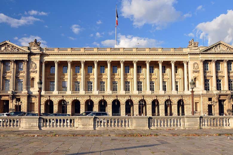 Hôtel de la Marine, na place de la Concorde de Paris