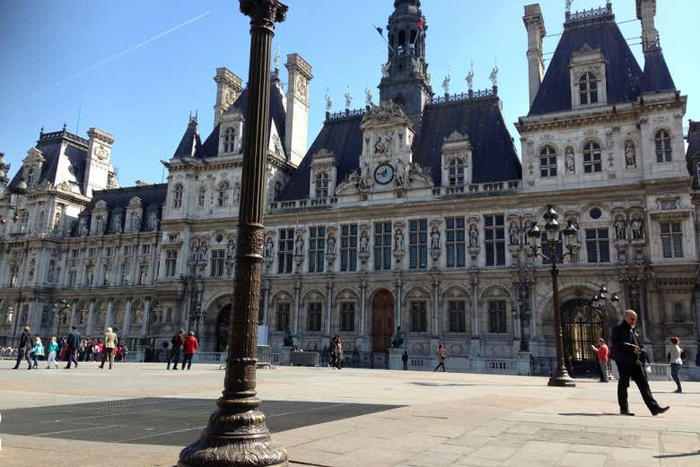 Hôtel de Ville, el Ayuntamiento de París