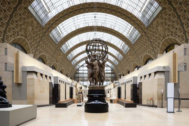 Galeria central do museu © Musée d'Orsay