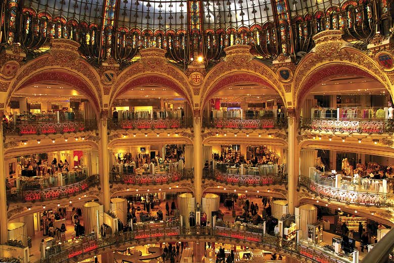 Scorcio della galleria commerciale Lafayette