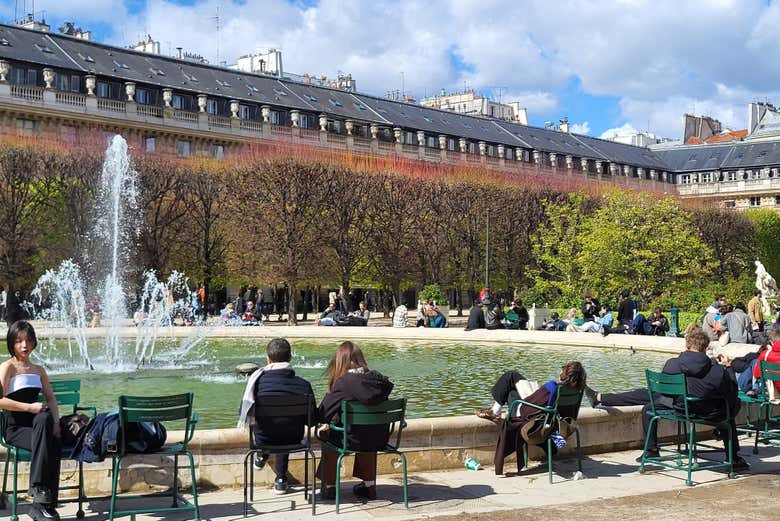 I giardini del Palais Royal 