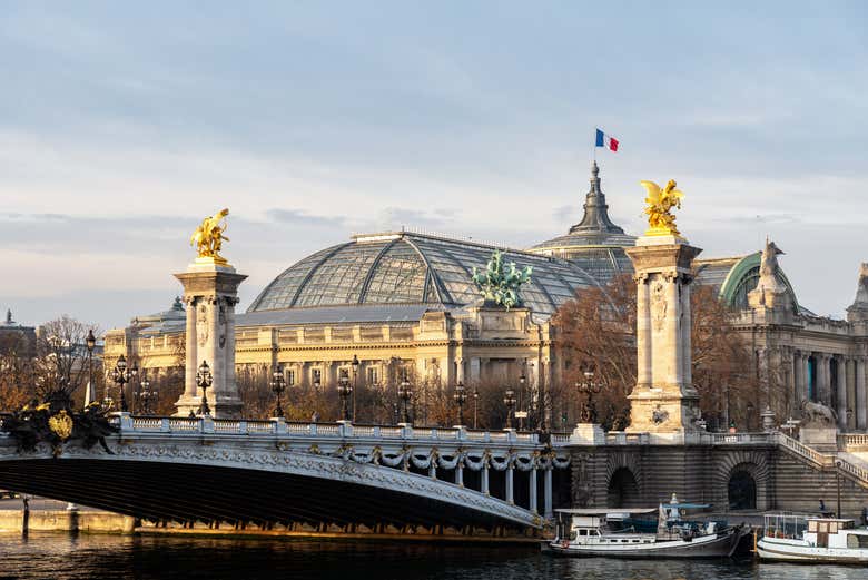 Grand Palais y puente de Alejandro III