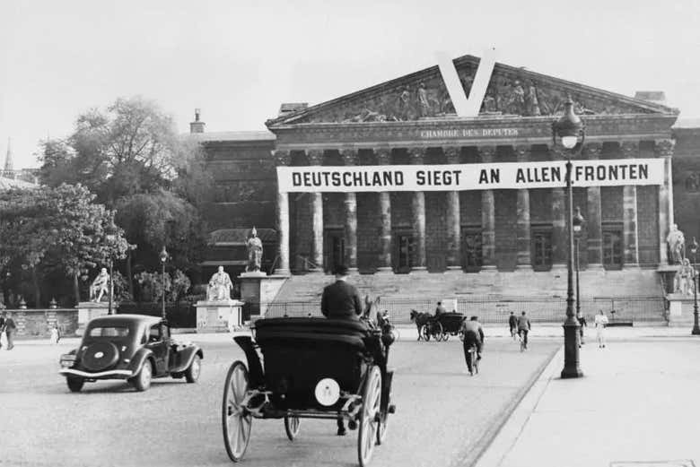 Asamblea Nacional durante la ocupación nazi