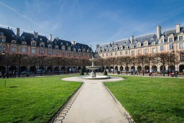 Place des Vosges, uno de los lugares más icónicos de la ciudad