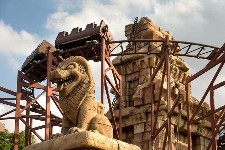 La montaña rusa de Indiana Jones en Disneyland® Paris