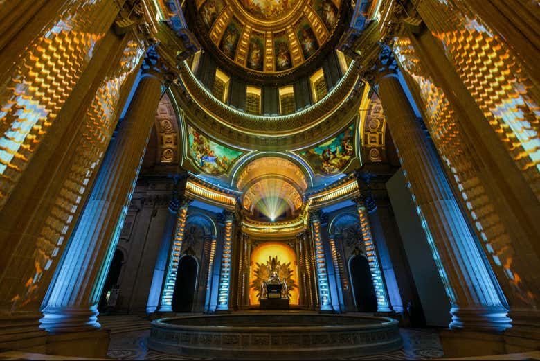 Iluminação da Cúpula dos Invalides 