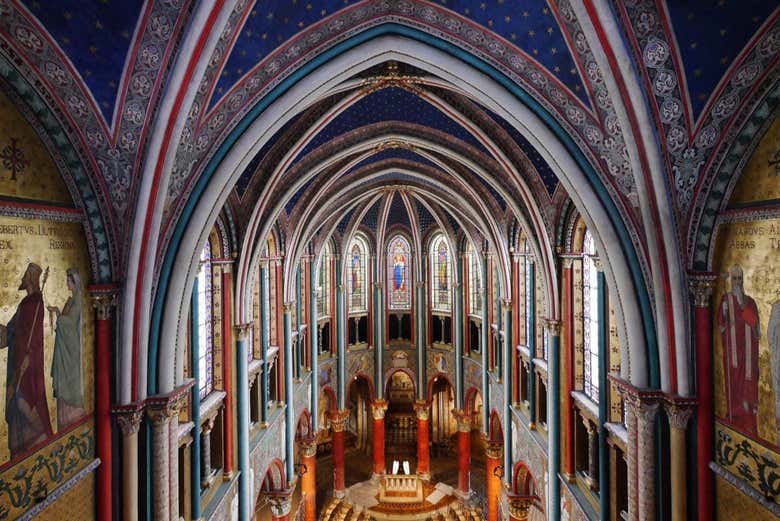 Inside Saint Germain des Prés