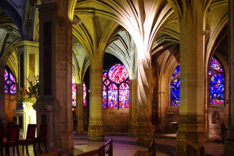 Interior de Saint Séverin