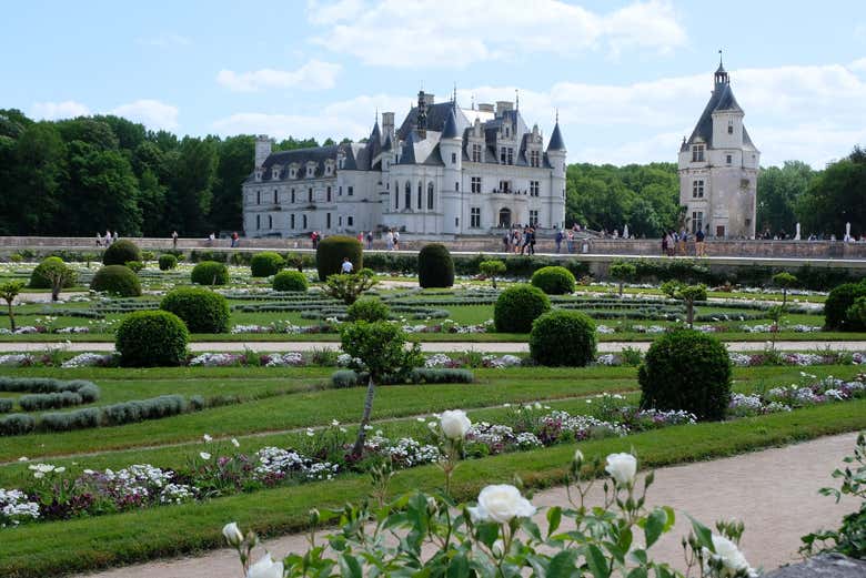 Jardines del castillo de Chenonceau