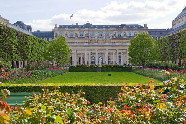 The gardens of the Palais-Royal
