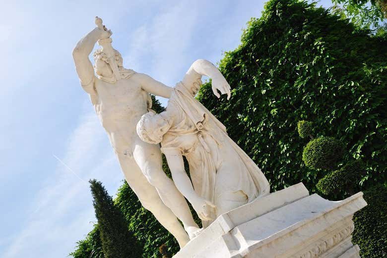 Estatuas en los Jardines de Versalles