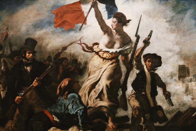 La Libertad guiando al pueblo, de Delacroix
