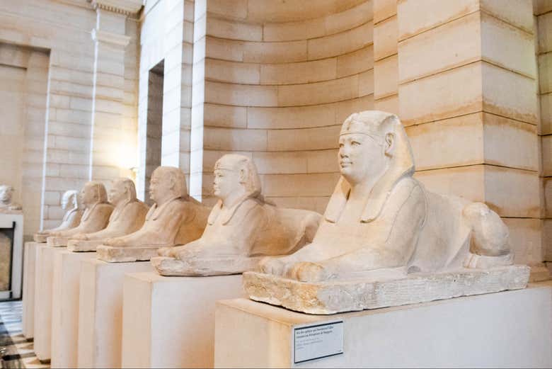 Esculturas egipcias del Museo del Louvre