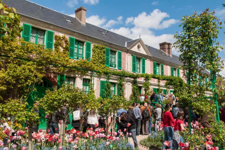Recorriendo los jardines de la Casa de Monet en Giverny