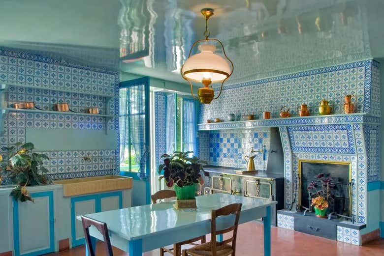  Cocina de la Casa-Museo de Monet en Giverny