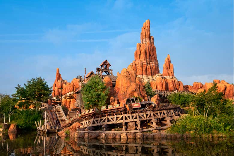 Otra de las montañas rusas de Disneyland® Paris