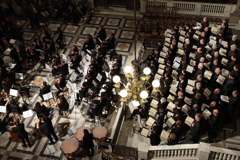 Música clásica en la iglesia de la Madeleine