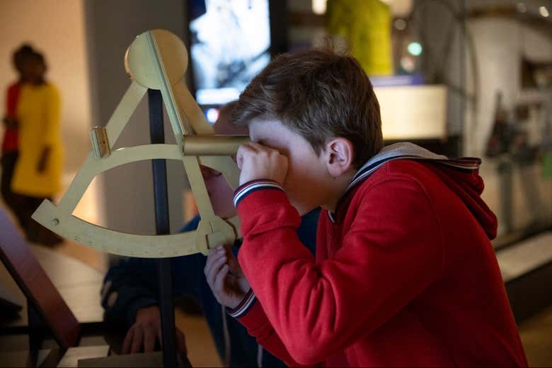 Aprendiendo a utilizar un sextante