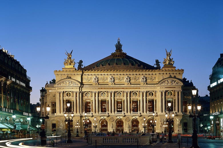 Entrée de l'Opéra Garnier