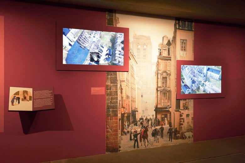 Crypt exhibition © Pierre Antoine